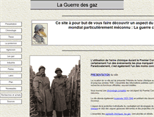 Tablet Screenshot of guerredesgaz.fr